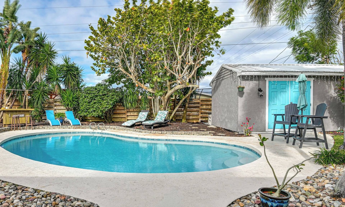 Merritt Island House | 1/2 Mi to River! Poolside Escape on Merritt Island