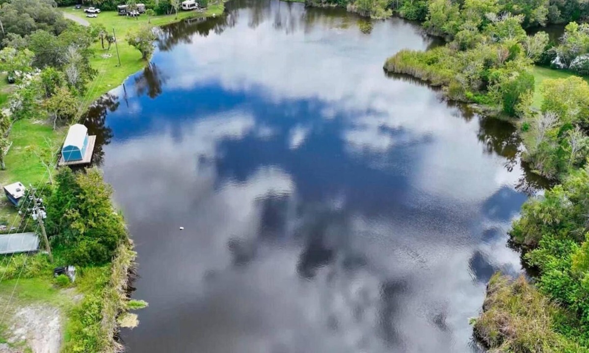 Port Richey House | 1mile from gulf with pool and 3 acre lake on 16 acre hidden paradise