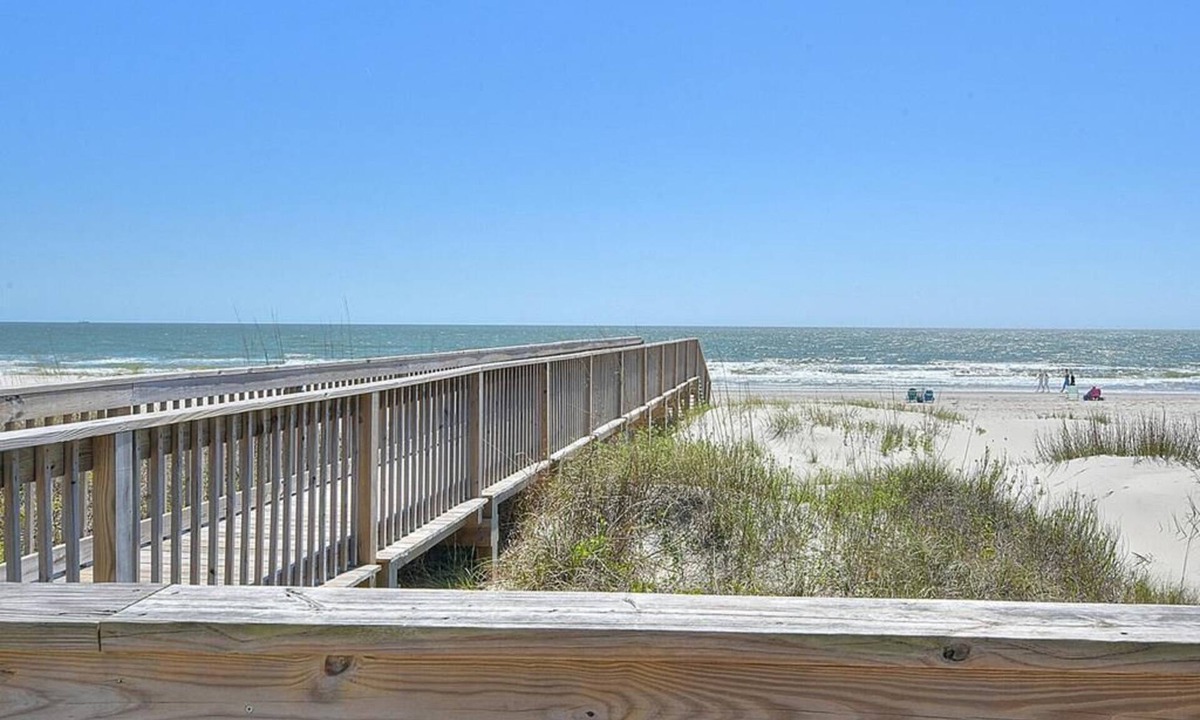 Caswell Beach Condo | 2 BR/2 BA Condo - Pool & Beach, Golf Course Across the Street, Sleeps 6