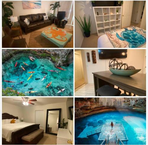 Lecanto Villa | 2BR Villa Near Suncoast Pkwy, Springs & Golf