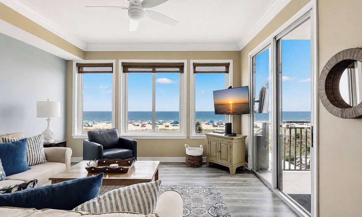 North Forest Beach Condo | 3304 SeaCrest-Direct Oceanfront Renovated Villa