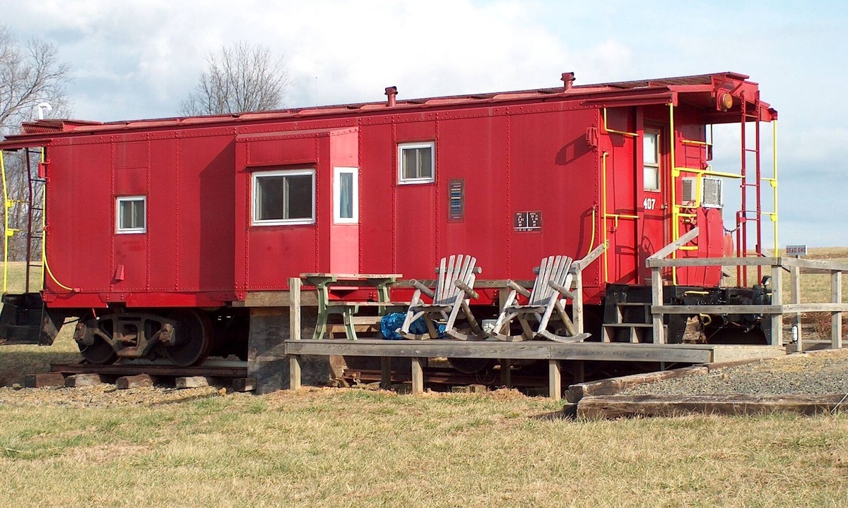 Fancy Gap Cabin | #407 - Authentic Railroad Cabooses And Depot Just Off The Blue Ridge Parkway
