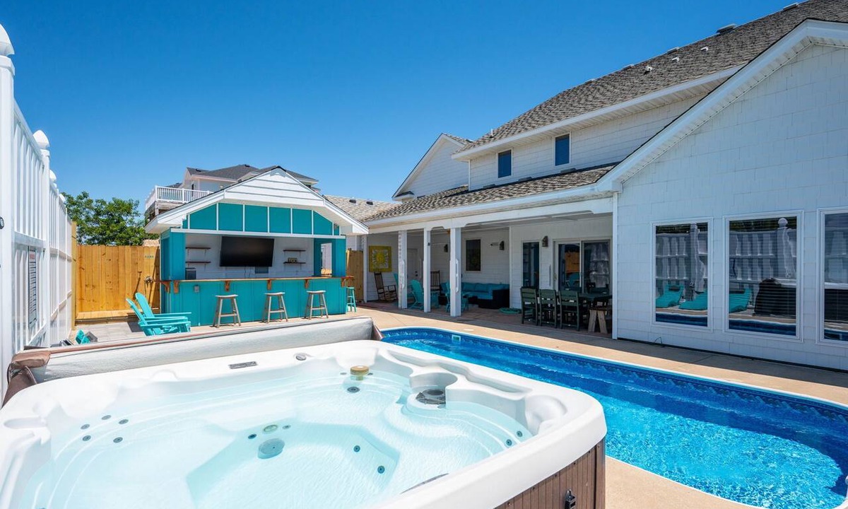 Whalehead Beach House | 632 Private Pool, Hot Tub, Billiards, and More!