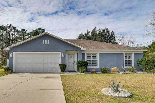 Palm Coast House | 8 Mi to Flagler Beach! Family-Friendly Getaway