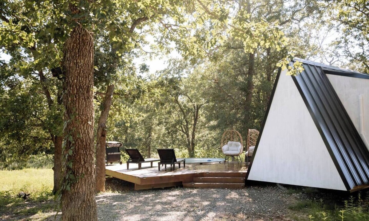 Cedar Creek House | A-frame w/Private Deck+Cowboy Pool by COTA