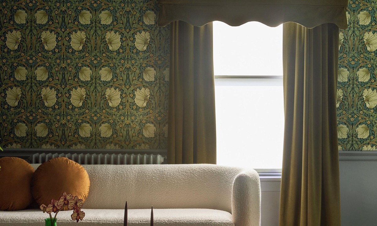 Stratford Hotel | A spacious two bedroom suite filled with bold wallpaper & sophisticated charm