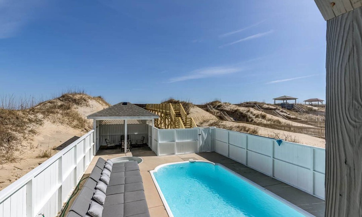 South Nags Head House | All Seasons | Oceanfront | Private Pool, Hot Tub | Nags Head