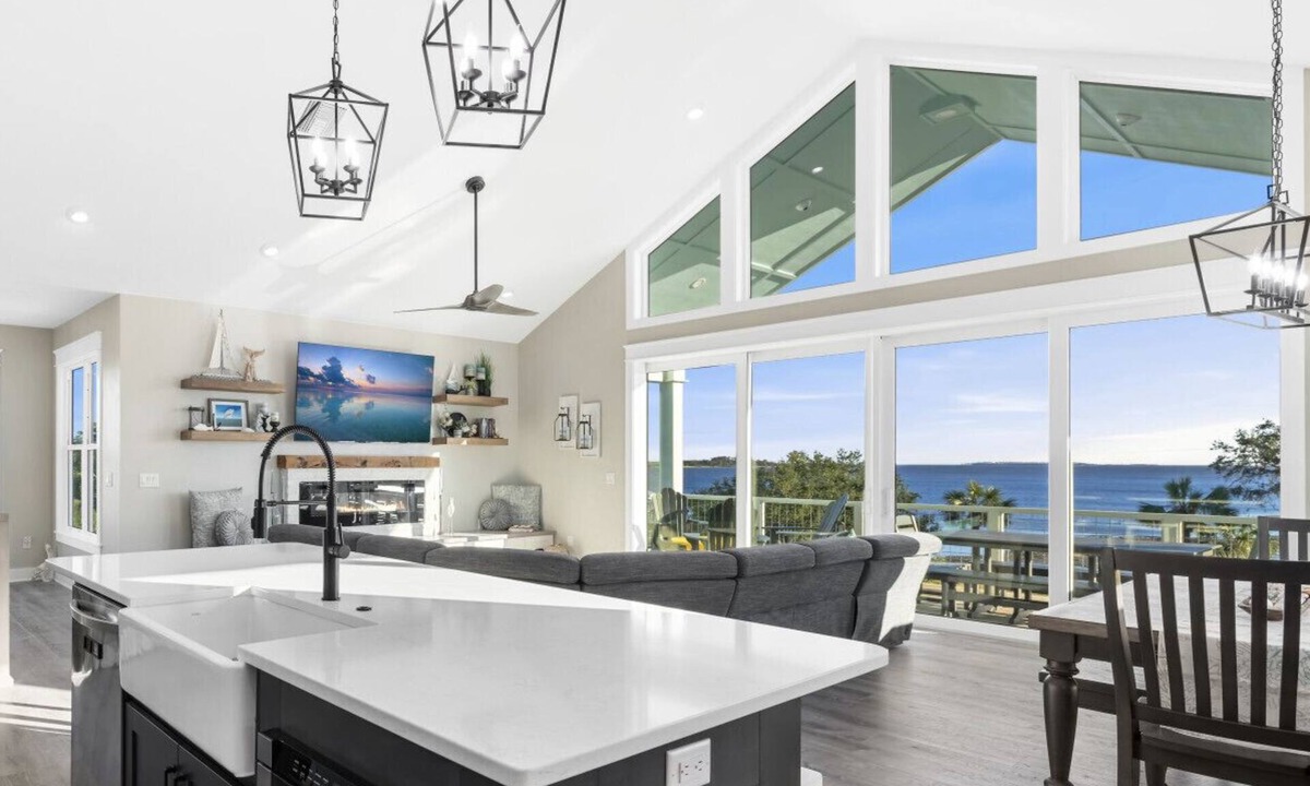 Cedar Key House | Amazing Gulf views ~ 4 bedrooms ~ Brand new home ~ Great for families