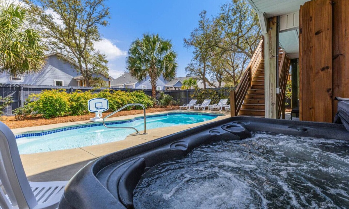 Tranquil Harbour House | Backyard Oasis! Brand New Listing - Heated Pool & Hot Tub!