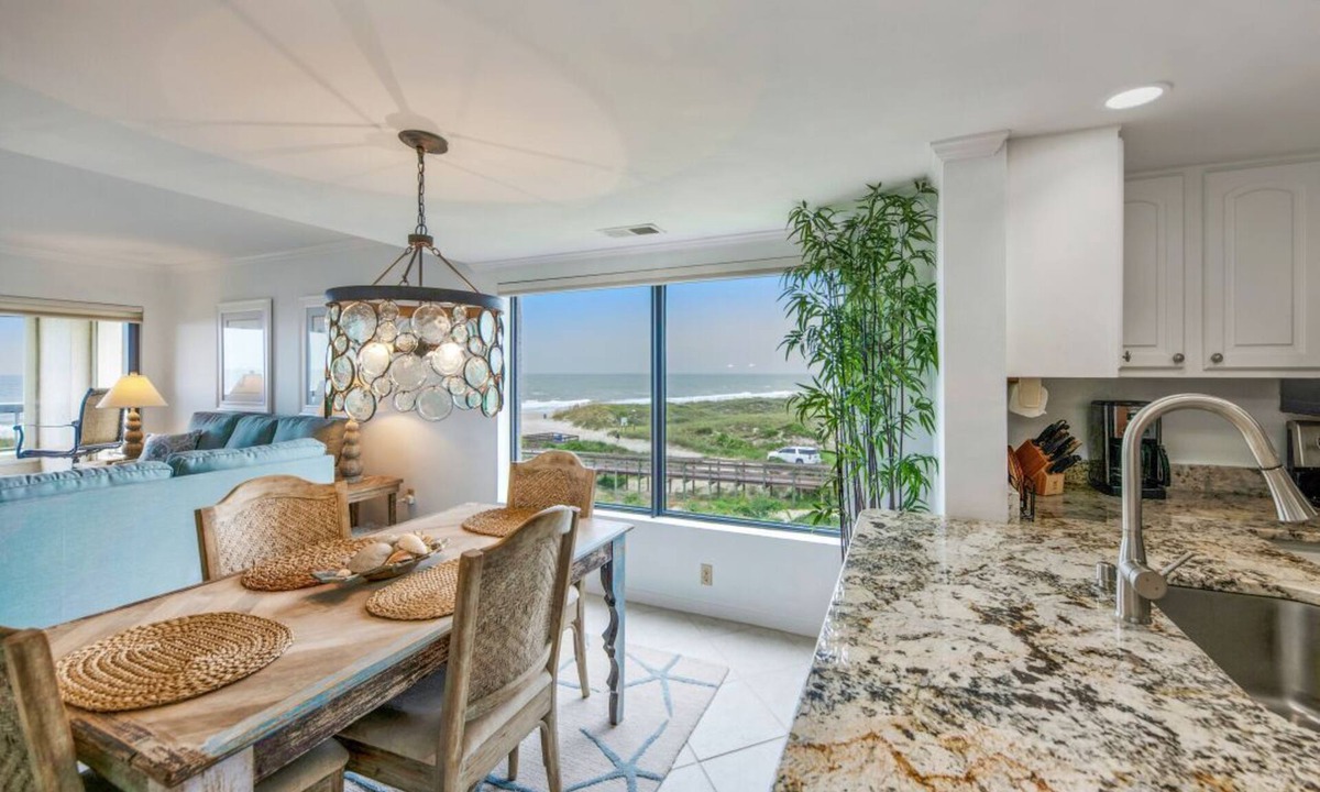Amelia City Condo | Beautiful Oceanfront end unit With Breathtaking Beach Views, 3rd floor C118