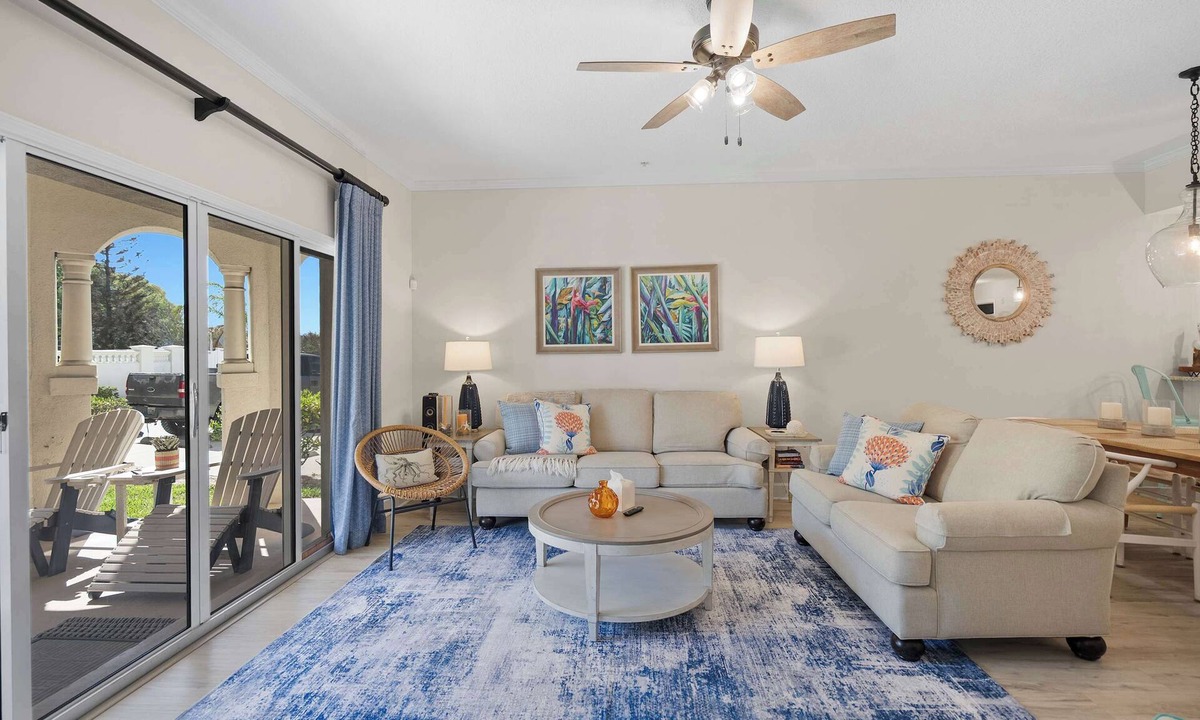 Butler Beach Condo | Bright Beach Condo, Pool, Spa, Comfy Beds, Patio