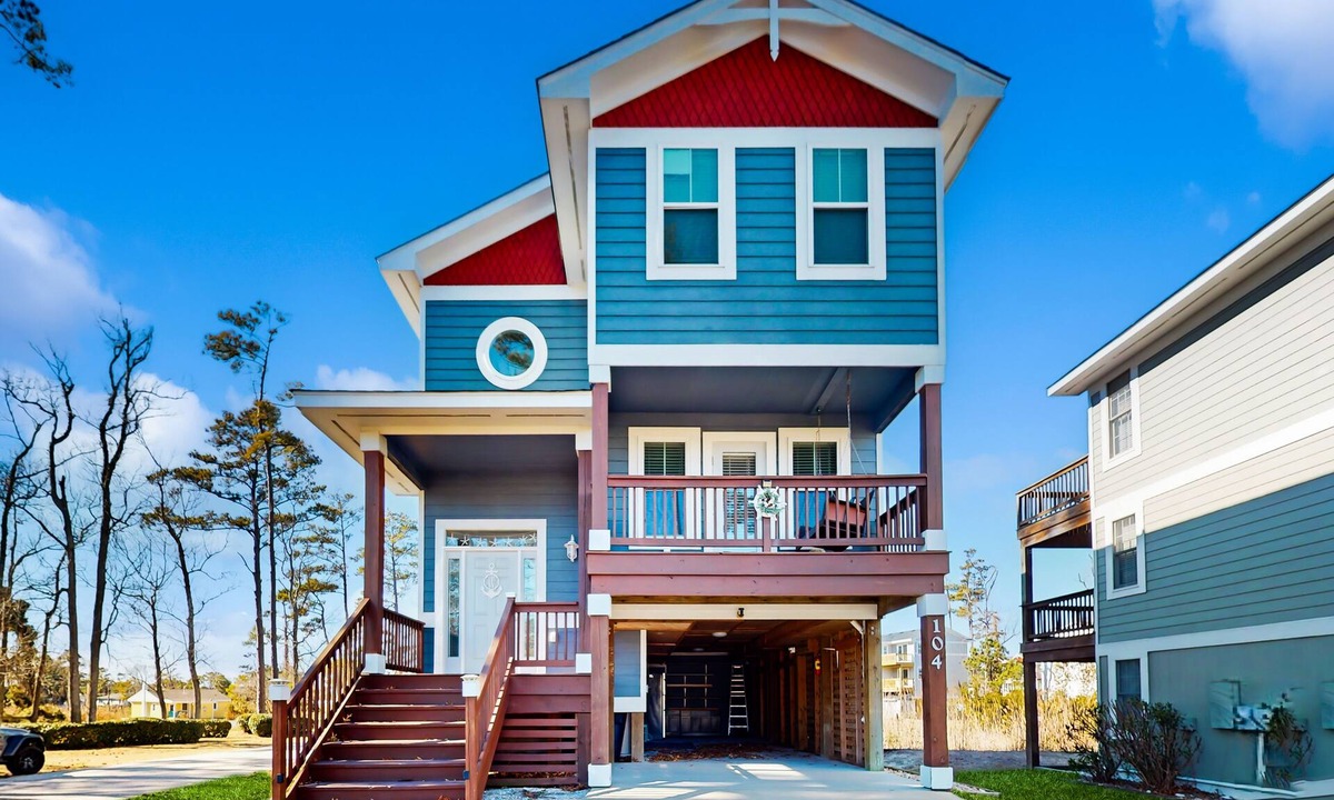 Colington House | CH937: Sounds About Wright, 4BR remodeled home, game room, firepit, W/D