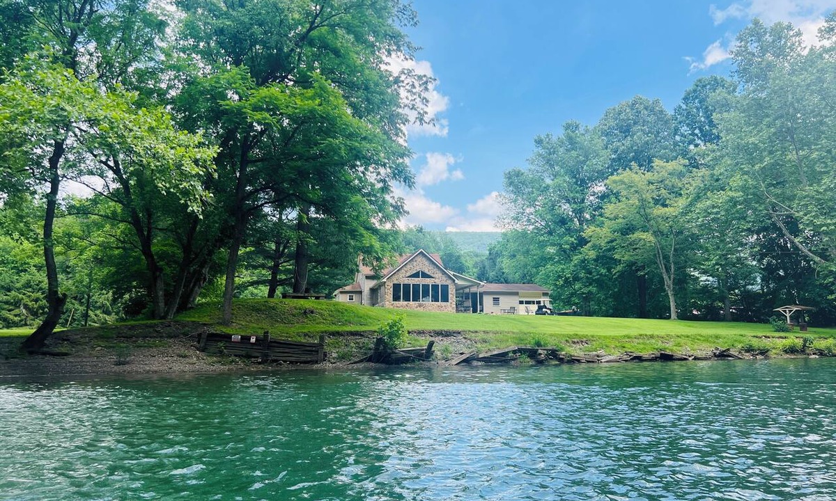 Covington House | Charming Riverfront Home with amazing views.