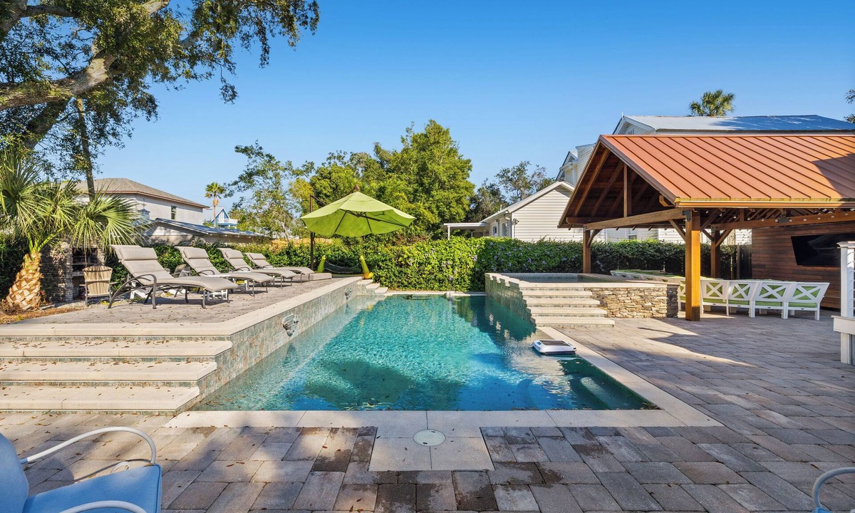 St. Augustine House | Cityside Sanctuary: Pool, Game Room, Steps to Town!