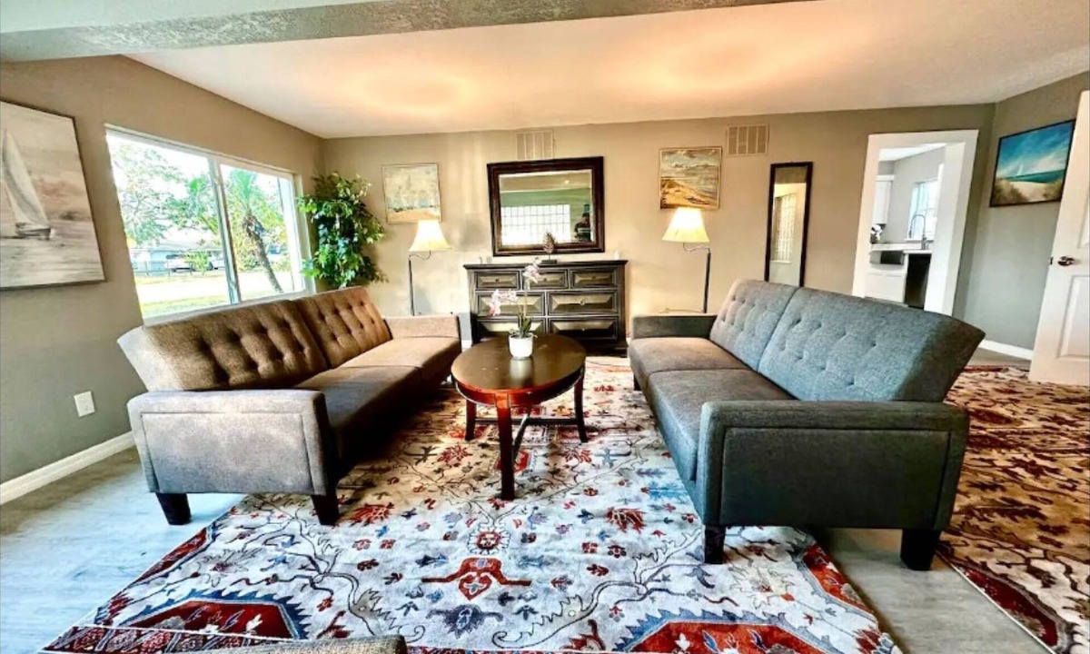 Southside Rural Community House | Cozy home w/AC&heater, sofa bed, sleeps 2 extra tranquil canal-side neighborhood