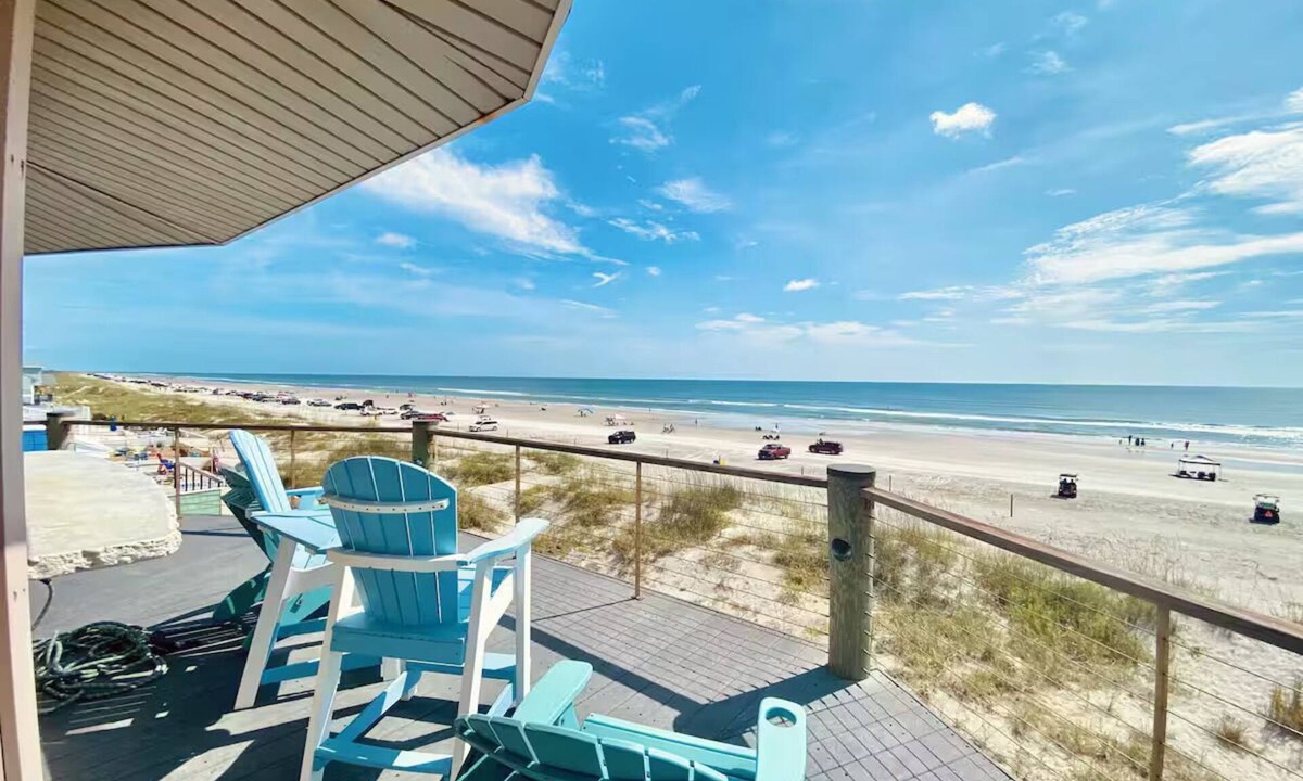 Boardwalk House | Exquisite Oceanfront 3-Story Home with Elevator
