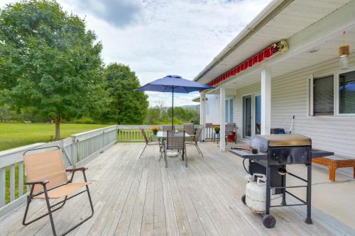 Little Valley House | Fairgrounds Access: Home w/Trailer Parking!