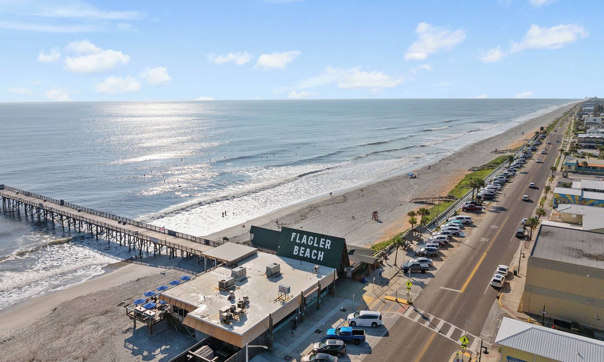 Flagler Beach House | Flagler Beach 3BR Coastal Retreat Private Beach Access & Private Pool Relaxing Getaway