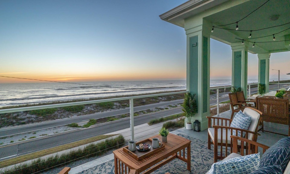 Flagler Beach House | Flagler Ocean Views, Game Room & Beach Supplies