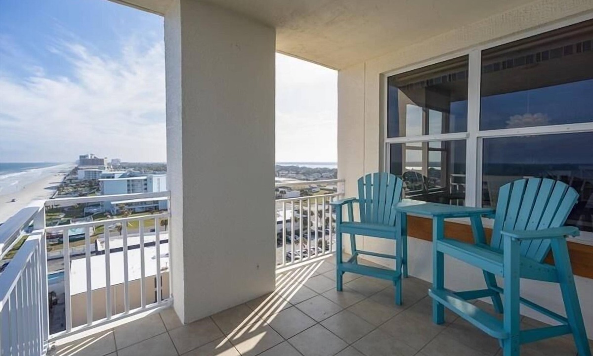 Daytona Beach Apartment | Gorgeous Views from this 10th Floor Oceanfront Condo at Opus Unit 1004
