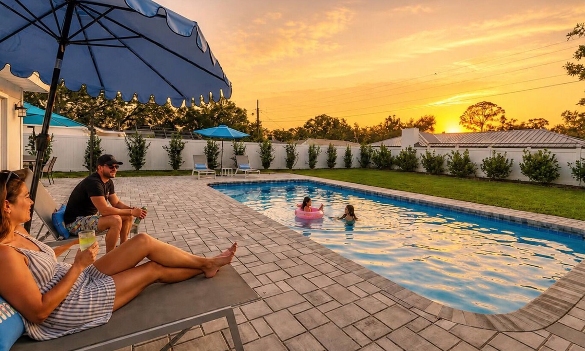 Ringling Park House | Heated Pool Retreat 3BR Minutes to Siesta Key & Downtown