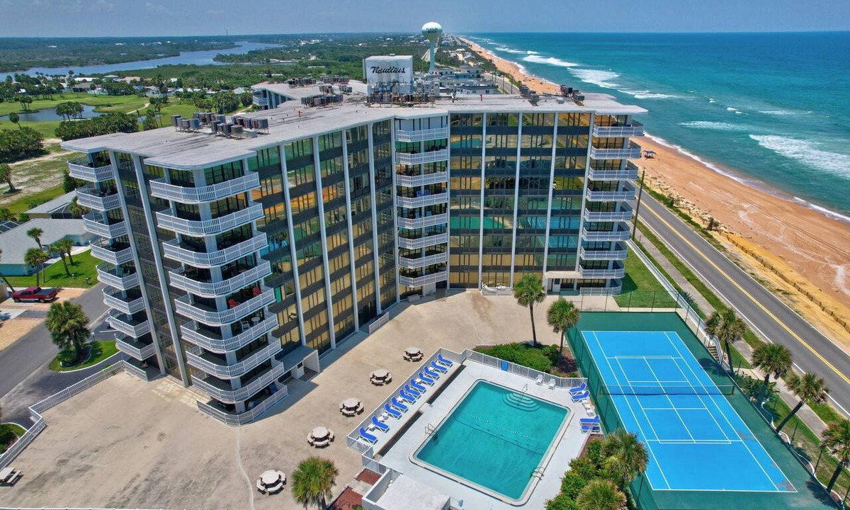 Flagler Beach Condo | Intracoastal Sunset View Condo | Pool | Tennis | Balcony | Across from Beach | Flagler Beach