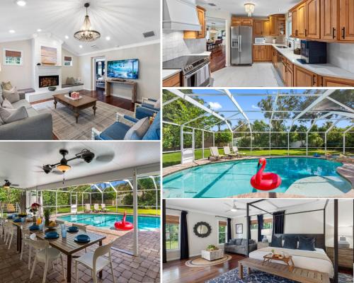 Clearwater House | Just Wow! Luxury & Huge Heated Pool & Spa Home!