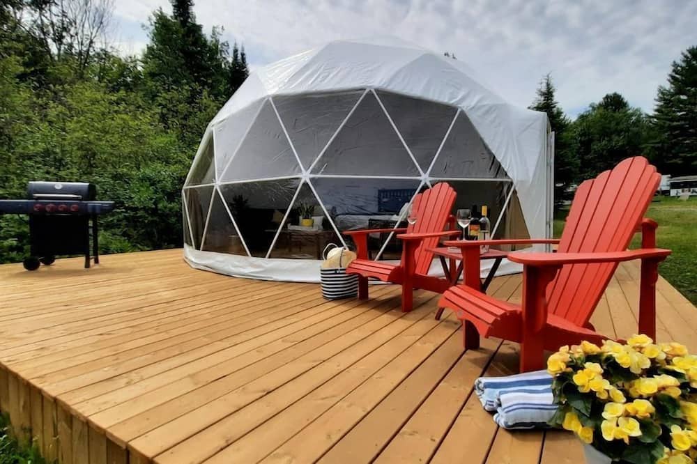 Whitestone Cabin | Lakefront Dome with Idyllic Design and Views in Ontario