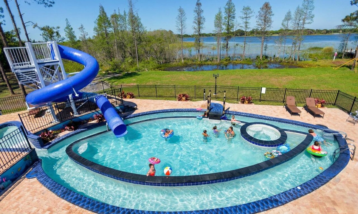 Clermont House | Lakefront Estate · Pool & Waterslide · Sleeps 45
