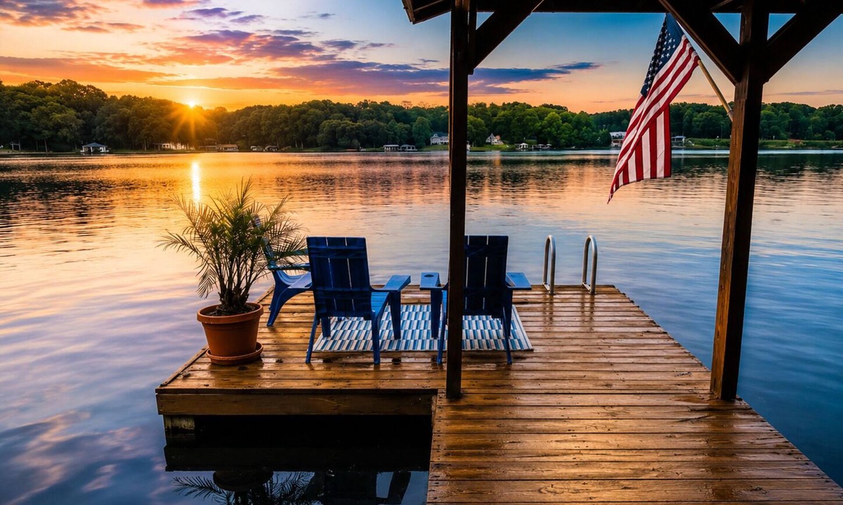 Bracey House | Lakefront Home w/Private Dock, Hot Tub, Firepit, Kayaks, Pet Friendly, Sleeps 8