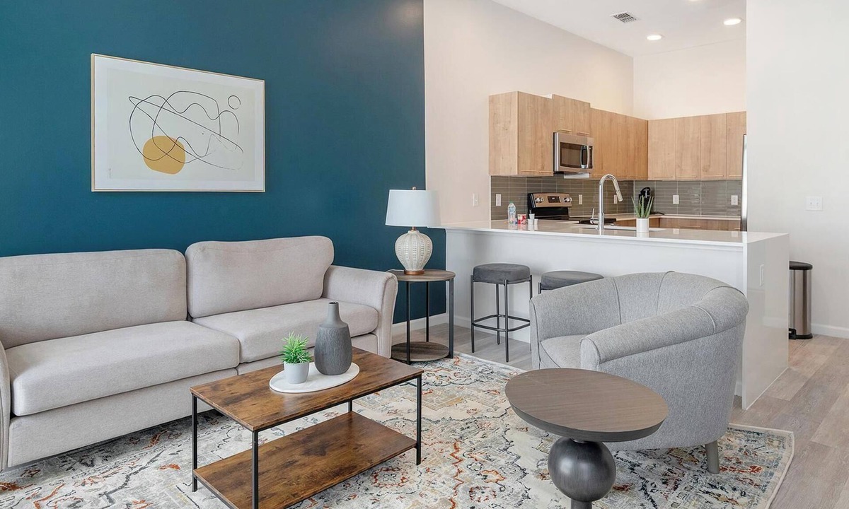 Florida Center Apartment | Landing | Chic 1BD, Yoga Studio, Clubhouse