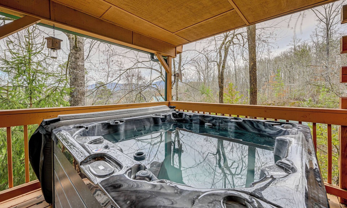 Bryson City Cottage | Mtn-view Bryson City Cabin: 1 Mi to Deep Creek!