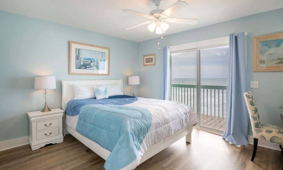 Kure Beach Condo | Ocean Dunes 1505 Blue Haven