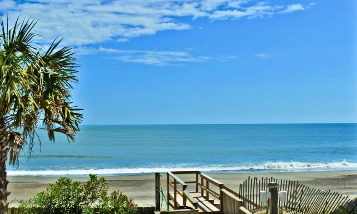 Kure Beach Condo | Ocean Dunes 1603 Oceanfront Views, Private Deck, Resort Amenities