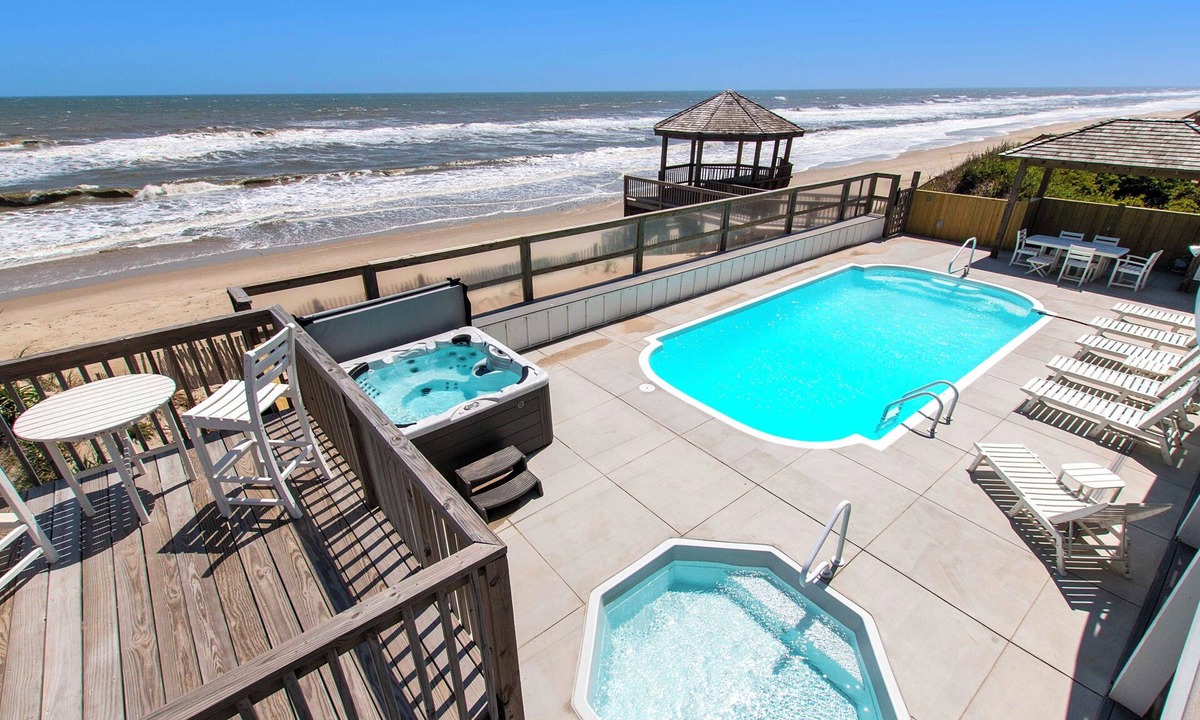 Whalehead Beach House | OCEANFRONT, 10 BRs, ELEV, Pool, Rec Rm, Theater Rm, Ocean Views, WL845, MacDaddy