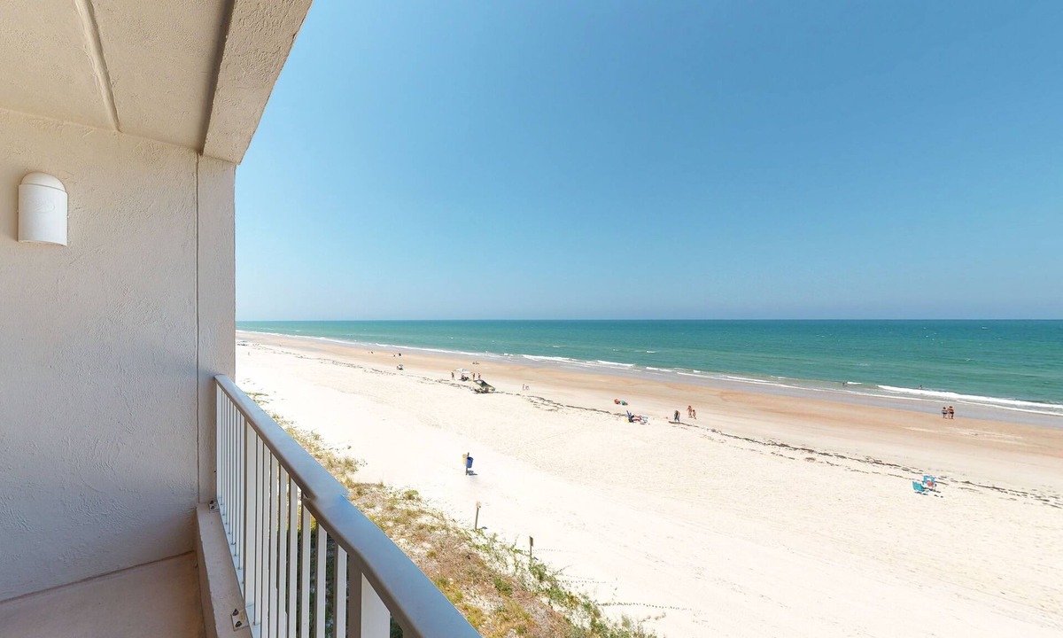 Ponce Inlet Condo | Oceanfront Balcony, Heated Pool, Peaceful Ponce Inlet Stay
