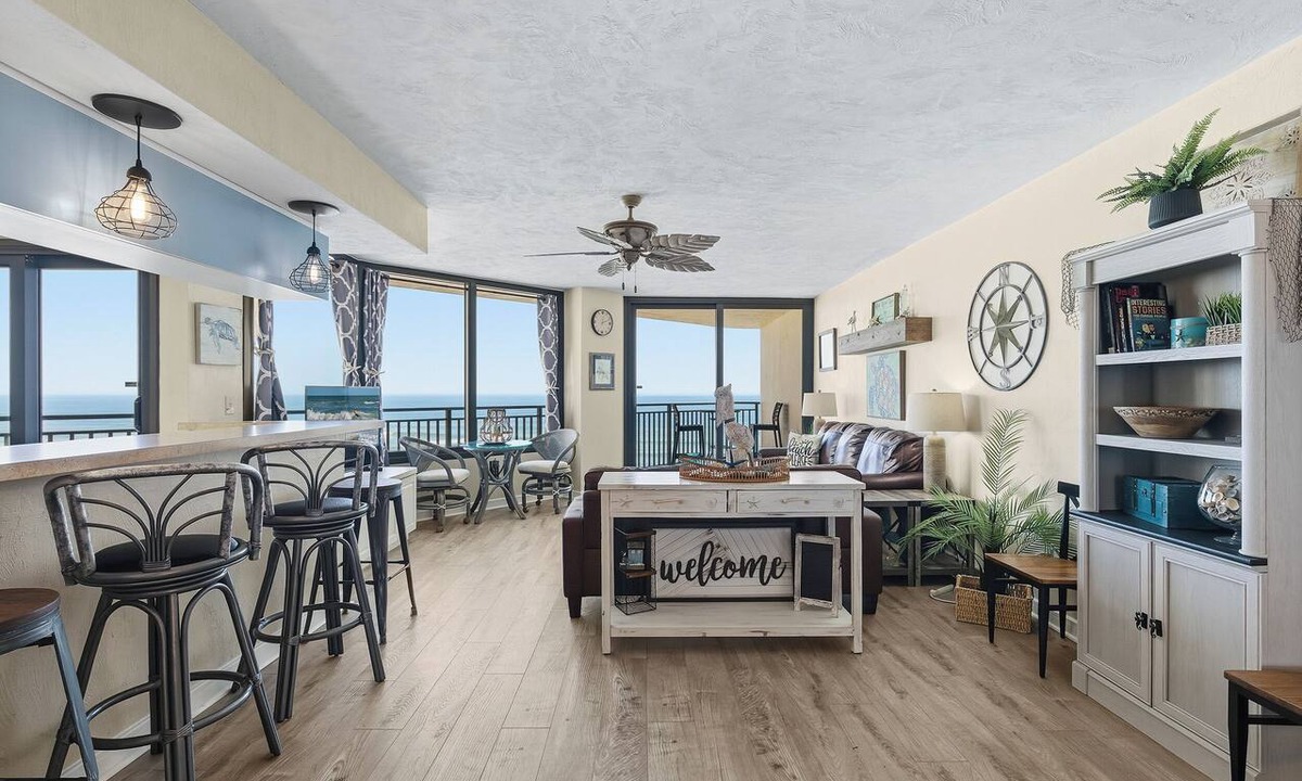 Daytona Beach Shores Condo | 🌅Oceanfront | Incredible Ocean Views | Pet Friendly | Sherwin 901🌅