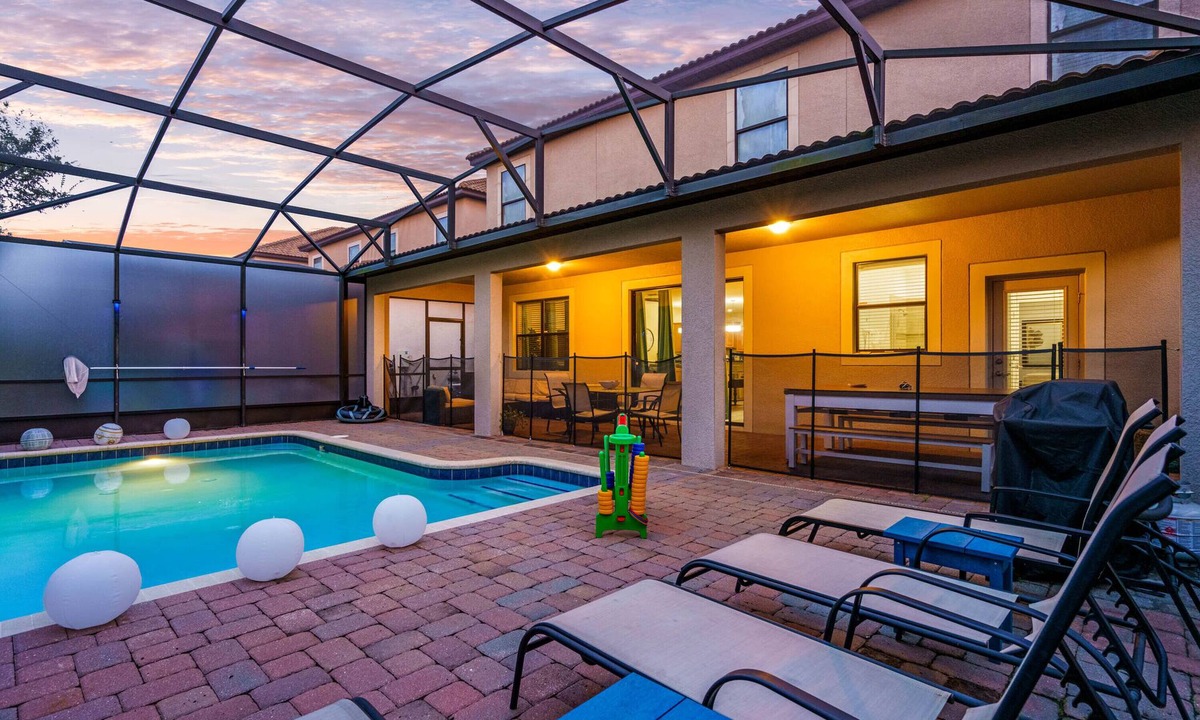 Davenport House | Privacy Screened Pool w/Theater & Game Room