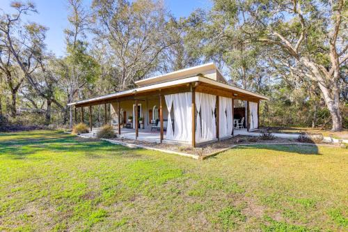 Newberry House | Private Patio w/View: Peaceful Trenton Home