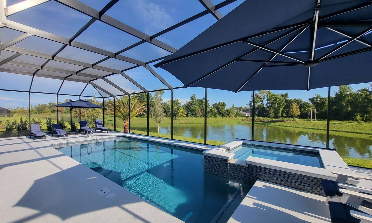 Okahumpka House | Pure Luxe - 3/2 w/Pool & Golf Cart in The Village of Lake Denham