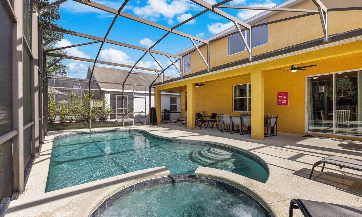 Veranda Palms House | Pvt Pool&Spa·Game Room·BBQ·Near Theme Parks