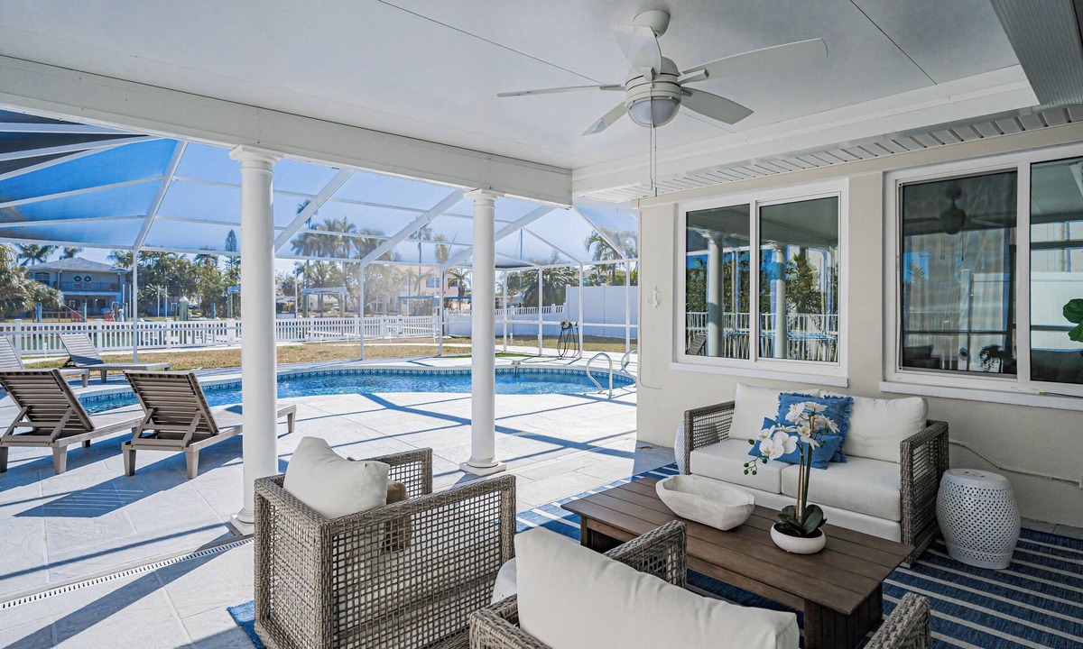 Redington Beach House | Red Key Beach in Redington Beach – 3BR Retreat with Screened-In Heated Pool Oasis