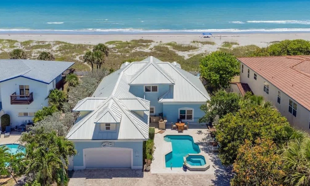 Cocoa Beach House | Sea Watch: 4B/4B Direct Oceanfront Home with Pool Near Downtown Cocoa Beach