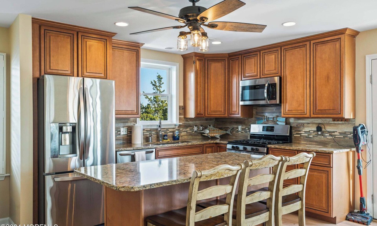 Ortley Beach House | Seas the Moment - 1 Blk to Ortley Beach - Private Balcony & Patio - 6 Bed, 3 BR