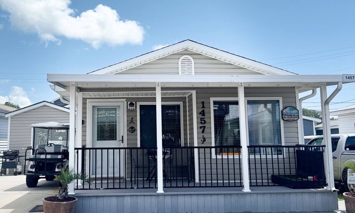 Surfside Beach Cottage | Site 1457 2bed 2bath Ocean lakes with cart