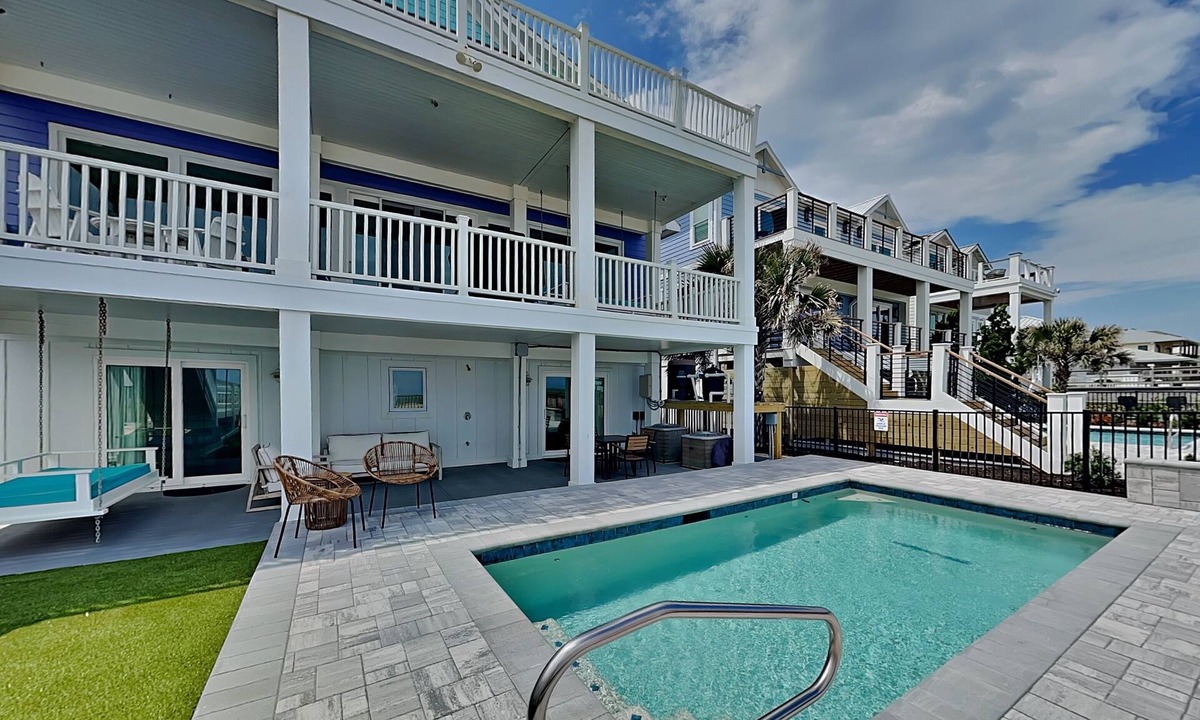 Kure Beach House | Southern Comfort | Pet-Friendly Oceanfront Retreat w/New Saltwater Pool!