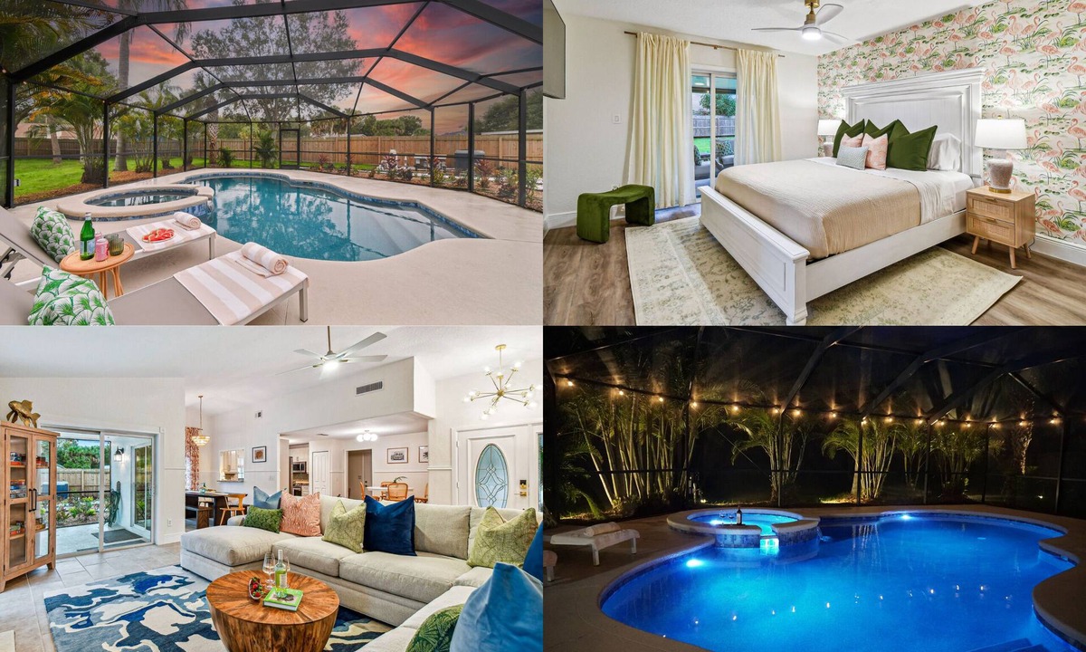 Cove House | Spacious Tampa Retreat! Heated Salt Pool, 6BR, 3Ba
