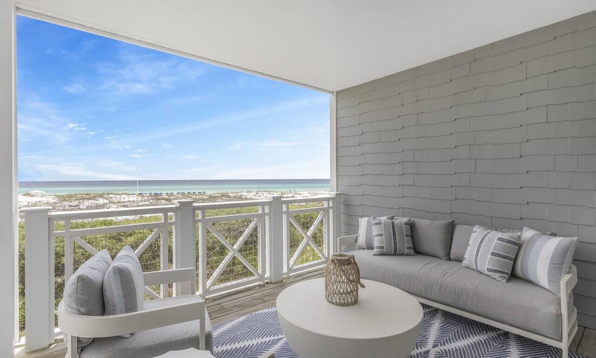 WaterSound Beach Condo | Stylish Beachfront Condo