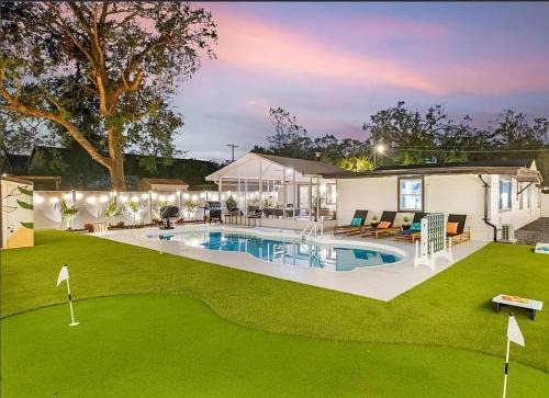 Old Seminole Heights House | Tampa Retreat with Heated Pool & Mini Golf