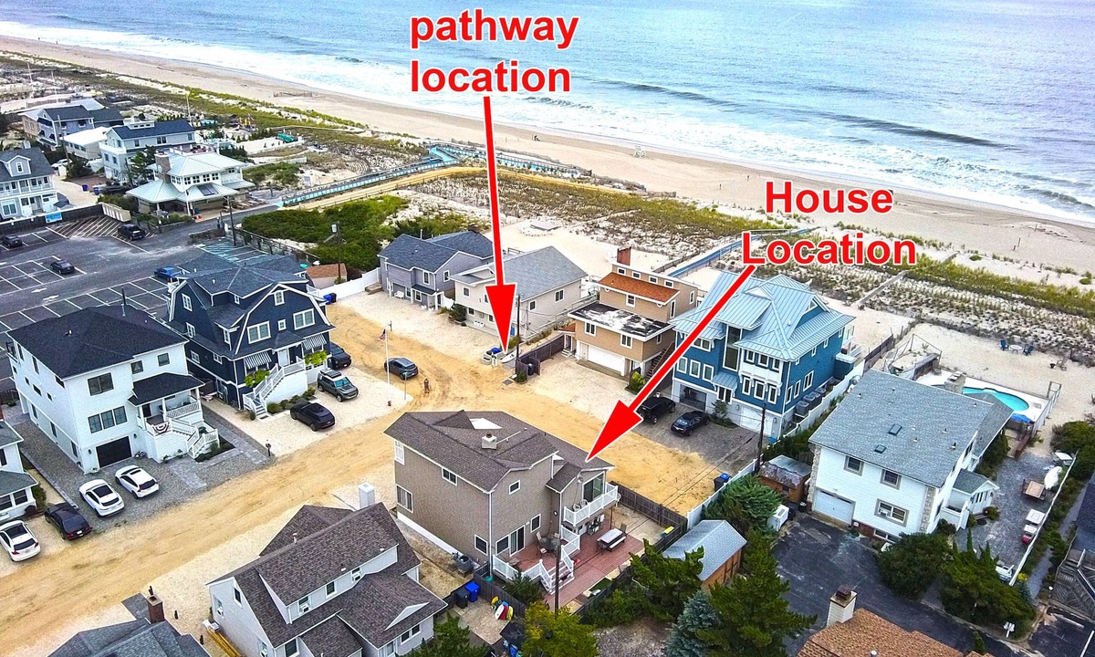 Mantoloking House | UNIQUE LOCATION! nONE HOUSE FROM PRIVATE BEACH.badges included!